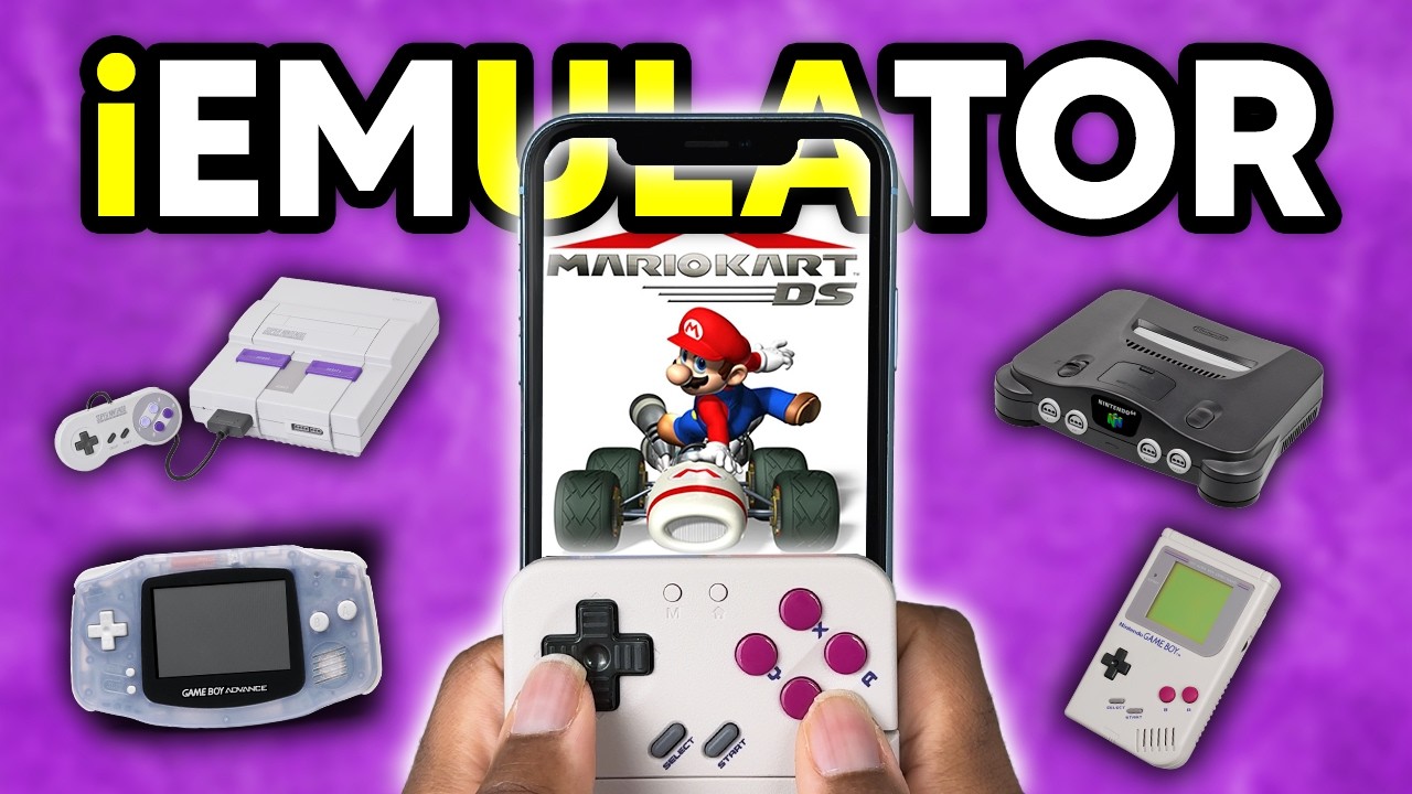 Nintendo Emulation on iPhone is AMAZING! - YouTube
