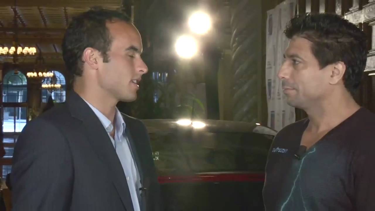 Landon Donovan interview by Fernando Escovar World Cup