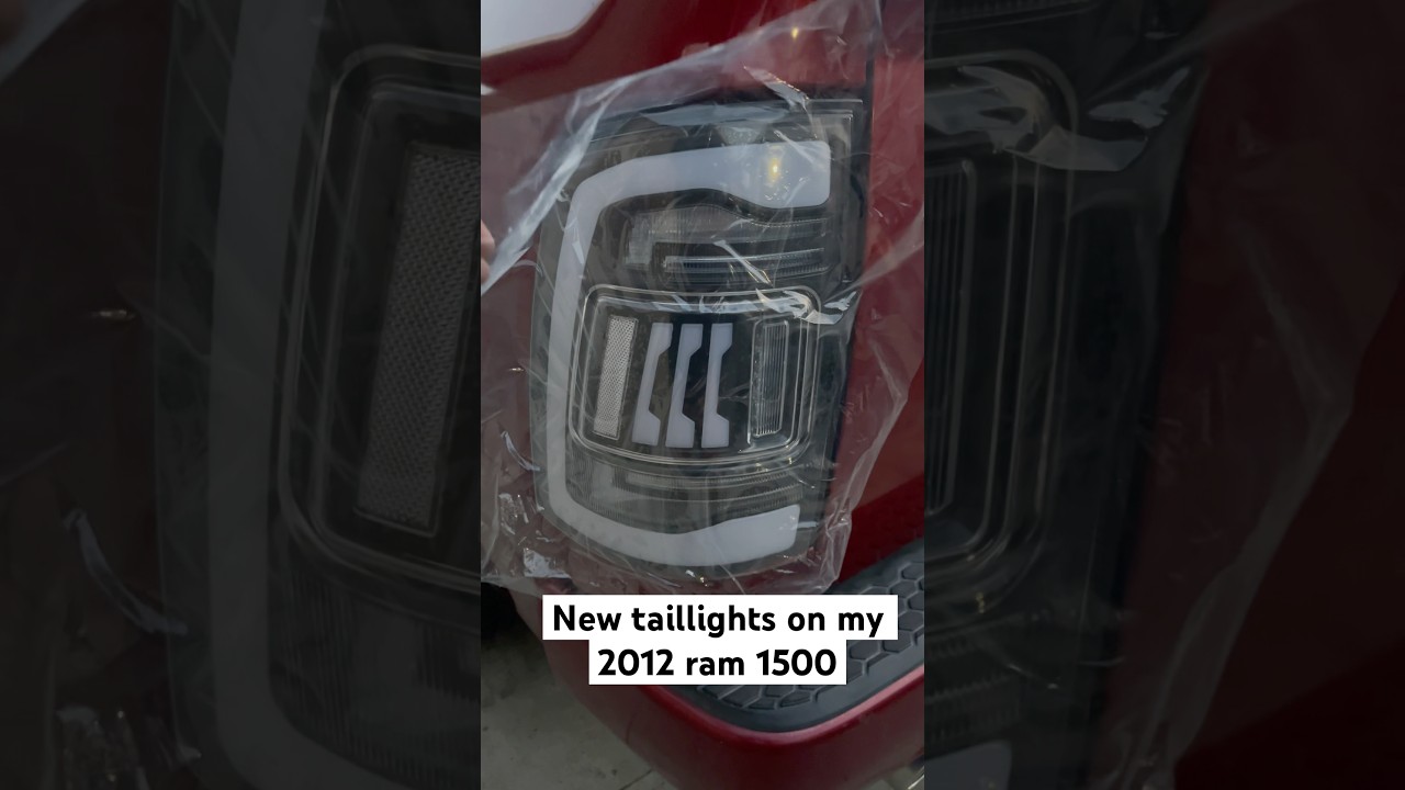 New taillights on my 2012 ram 1500