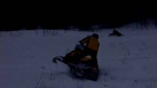 Playing Around On Snowmobiles Today