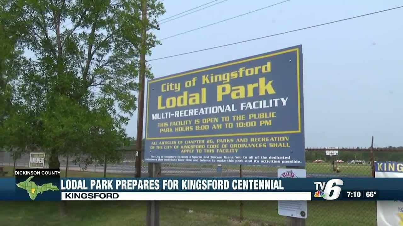 Lodal Park prepares for Kingsford Centennial YouTube
