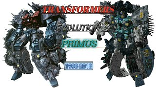 PRIMUS: Evolution in Cartoons, Movies and Video Games (1998-2018) | Transformers