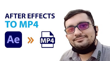 how to export MP4 from Aftereffects and Media Encoder