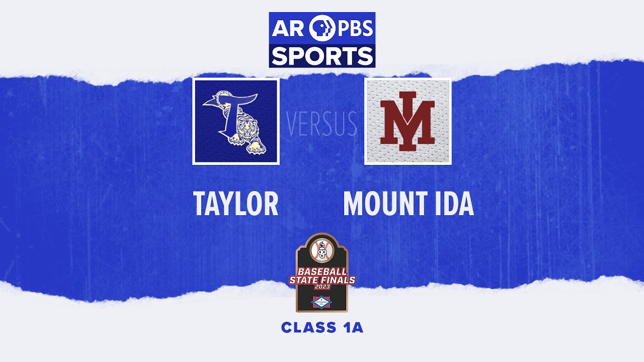 AR PBS Sports 2023 1A Baseball State Championship - Mount Ida vs ...