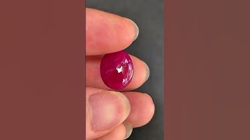 Ruby thiên nhiên Yên Bái, chất ngọc bán trong màu đỏ huyết 13,8 carat lên nhẫn nam đẳng cấp #ruby