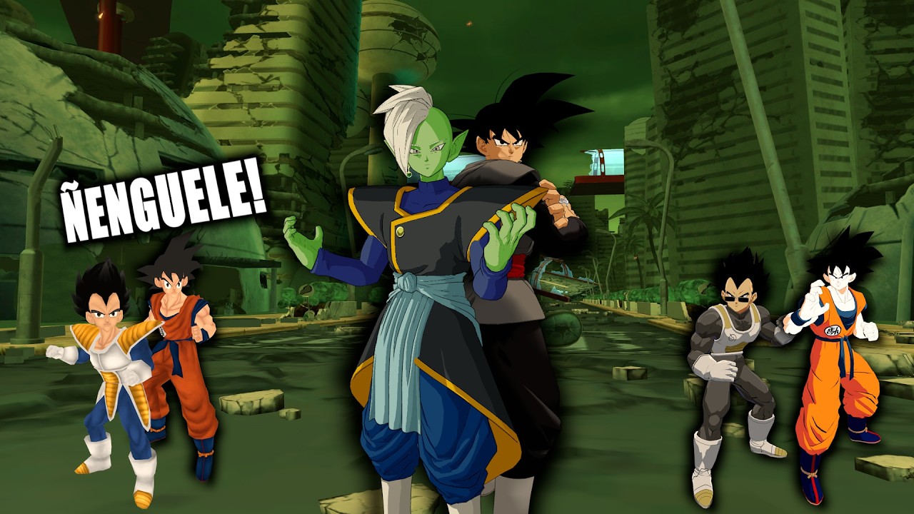 ÑOKU y ÑEGETA Se Enfrentan al Poder Inmortal de BLACK GOKU  | DRAGONBALL VRCHAT