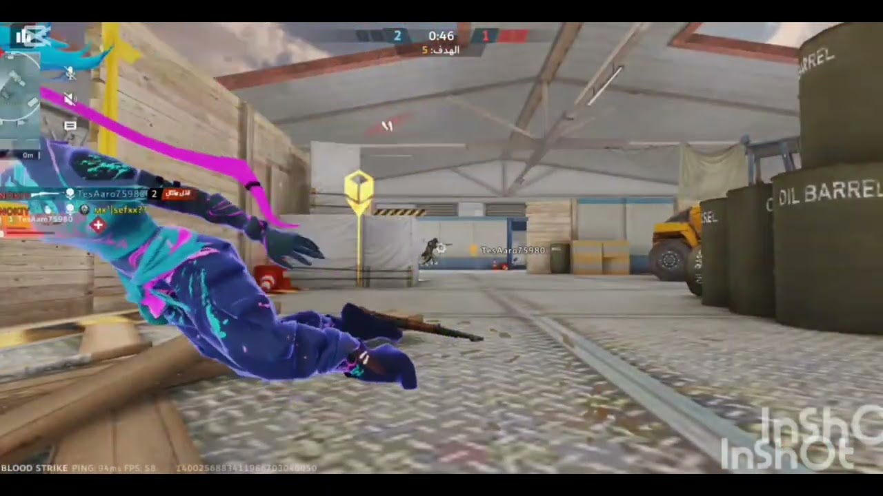 اول فيديو في القنات|blood strike