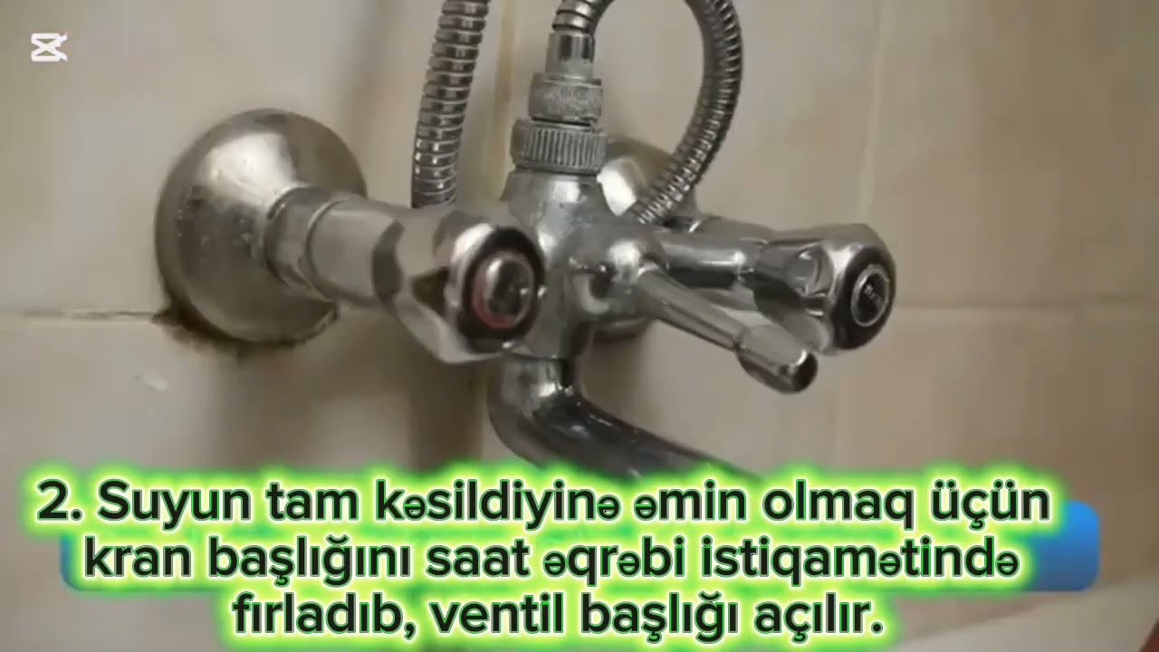 Sanitar-texniki avadanlıqların sadə təmiri.    Dərslər üçün əlaqə nömrəsi:055-713-74-47