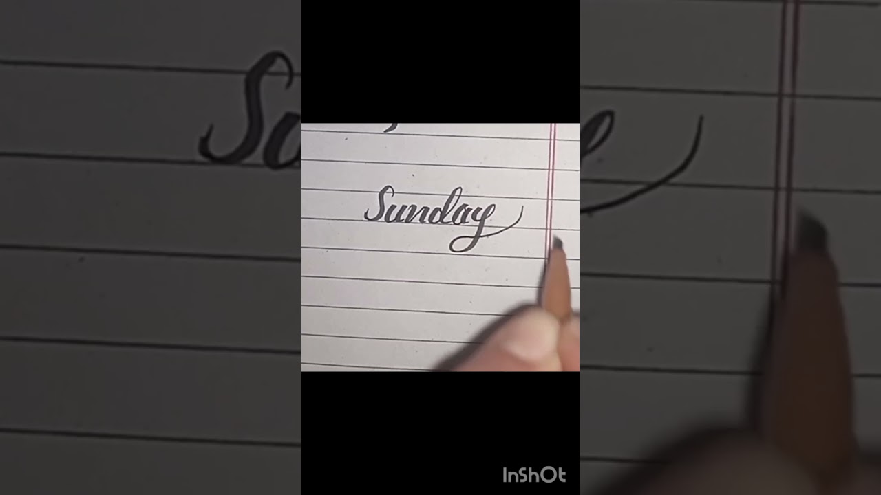 satisfying calligraphy 