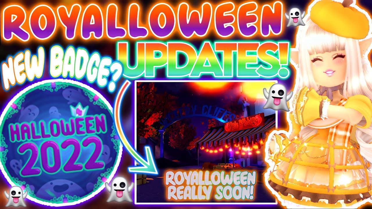 NEW ROYALLOWEEN BADGE OUT??? ROYALLOWEEN UPDATES! ROBLOX Royale High ...