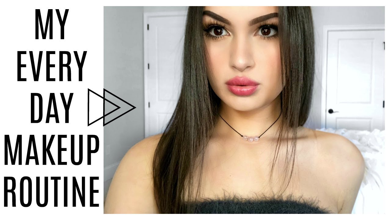 my everyday makeup routine - YouTube