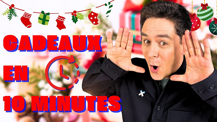 NOËL : 10 CADEAUX À COUDRE EN 10 MINUTES !