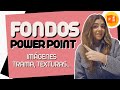 ✌️ Cómo poner FONDO en POWER POINT: Imágenes, trama, textura y mucho más