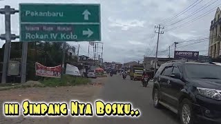 Ujung Batu Rao Intersection | Rokan - Pasaman Highway