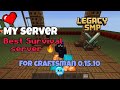 Join Legacy SMP Now! 🔥 | Epic Survival Fun Awaits! Minecraft PE 0.15.10 SMP Server