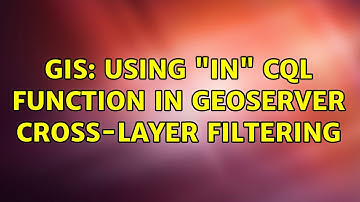 GIS: Using "IN" CQL function in Geoserver Cross-Layer Filtering