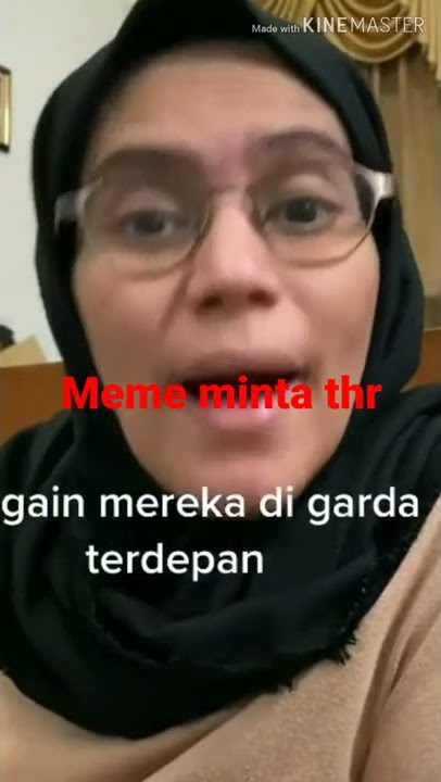 Meme minta THR #memethr #memebajubaru
