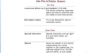 Adobe Dreamweaver CS5 12- Project Site Setup Tips