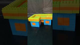 Satisfying DIy Lego Big House/ ASMR Building Blocks #buildingblocks #shortsfeed #shortvideo #shorts