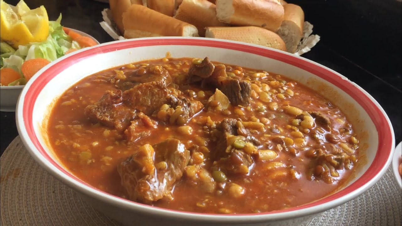 طريقة عمل طبيخة الحلبة الليبية او طبيخة البقوليات | تقدم في مناسبة المولود الجديد | لذيذة جدا