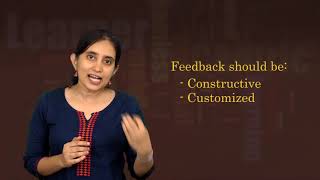 Constructive Customized Feedback in LbDs