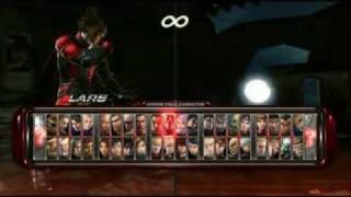 Tekken 6 Character Select Resimi