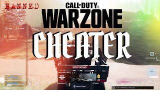 Spectating a CHEATER in WARZONE |  GETS BANNED | GETS KILLED? [NEW]