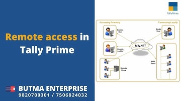 Remote Access in TallyPrime II  How to do Work from Home in Tally