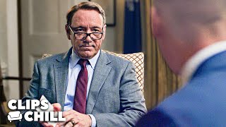 Frank Scares And Manipulates Congressman House Of Cards (Kevin Spacey)