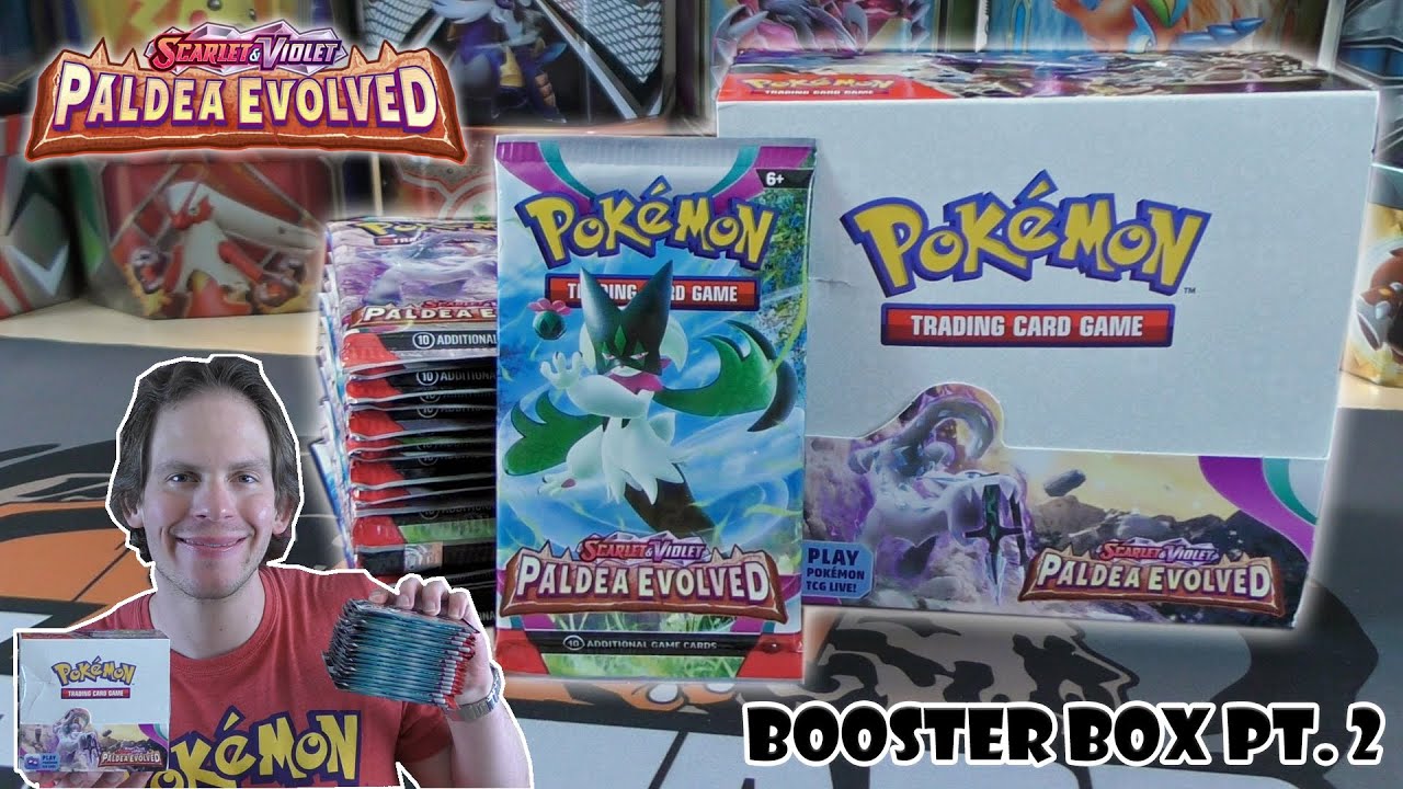 Pokémon TCG: Scarlet & Violet-Paldea Evolved Booster Display Box
