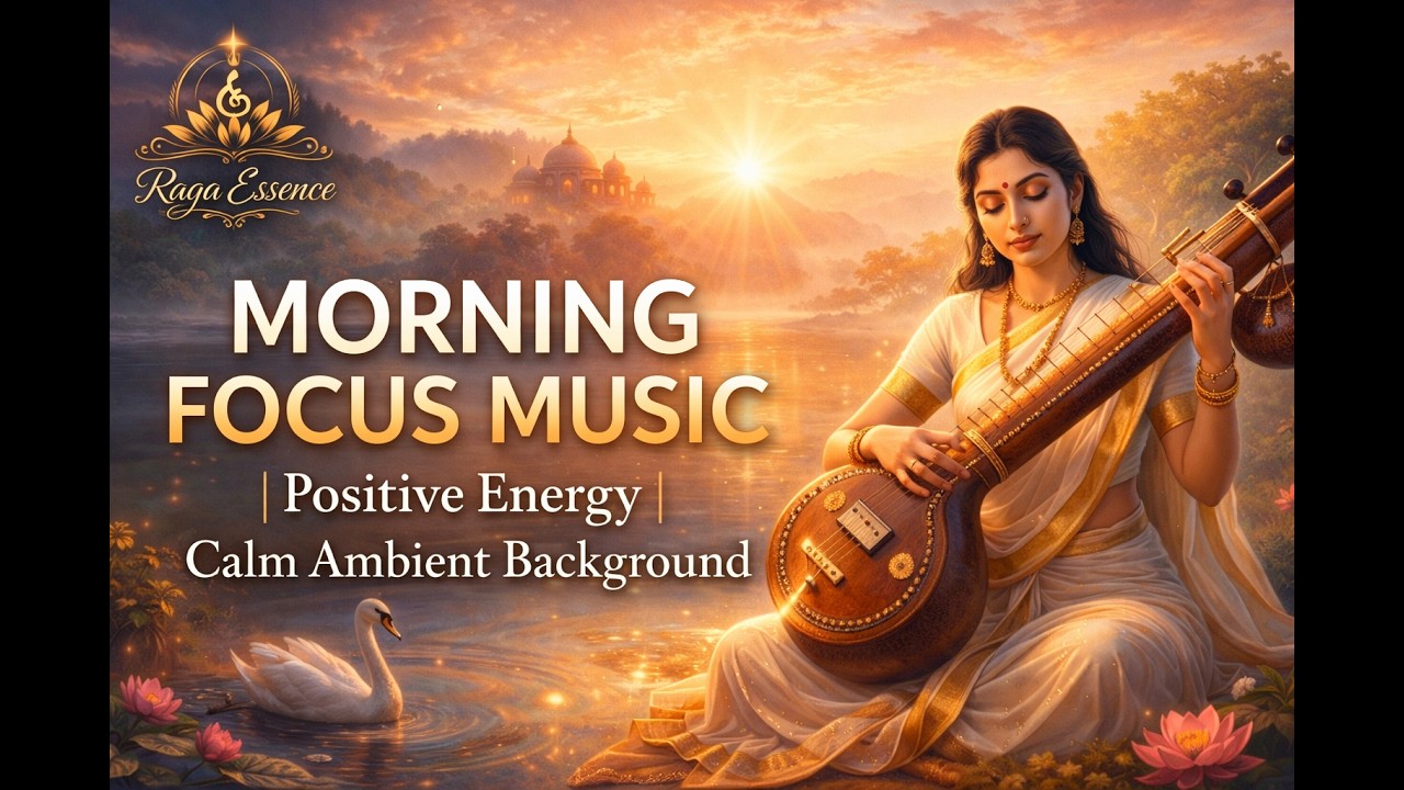 Morning Focus Music for Positive Energy | Calm Ambient Background