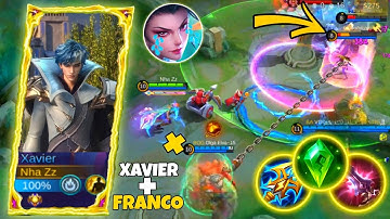 XAVIER THIS BUILD CAN ONESHOT ENEMIES!! XAVIER ONE HIT DAMAGE BUILD 2024 | MOBILE LEGENDS