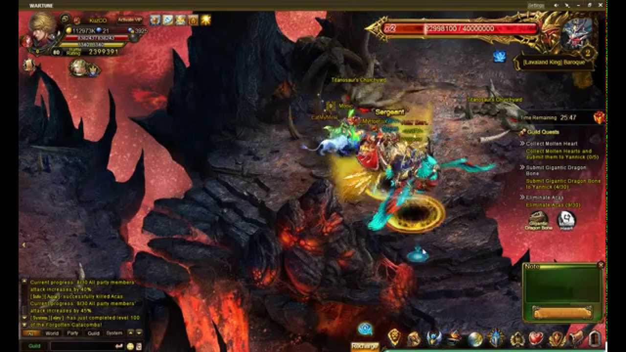 Wartune Patch 5.1 - Guild Beast