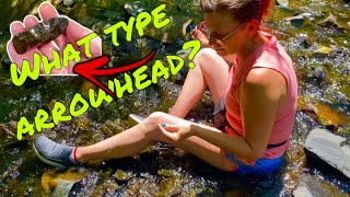 Creek Walking - Ancient Native American Artifacts - Arrowheads