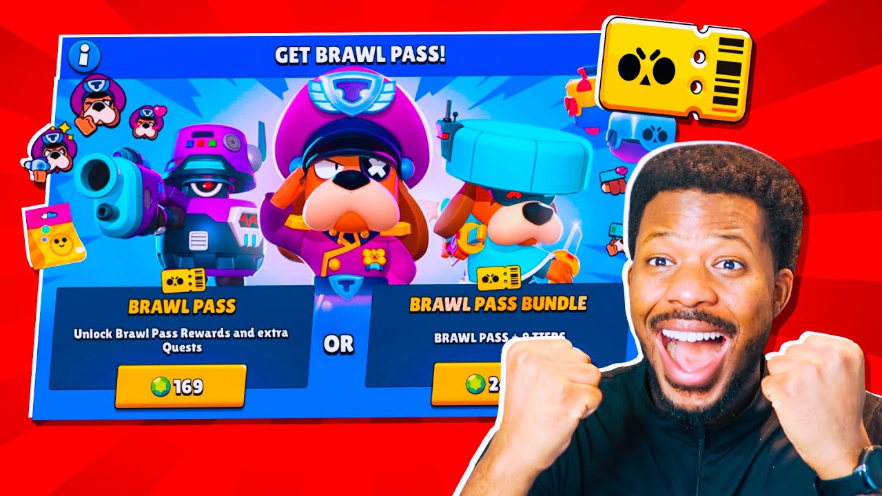 Brawl Pass SEASON 5! UI, ALL SKINS! (Sneak Peek Gameplay) l Brawl stars