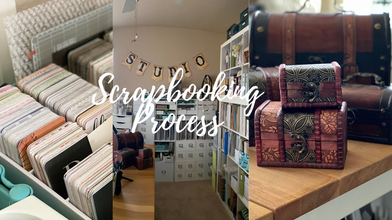 SCRAPBOOKING PROCESS AE STORY KIT WHOLE