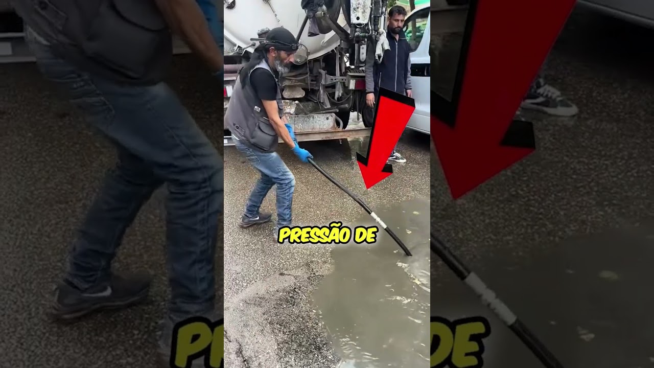 ELE DESENTUPE BUEIROS E VOCÊ NÃO VAI ACREDITAR O QUANTO ELE GANHA!!! #short #bueiro #curiosidades