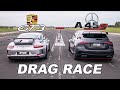 Porsche 991.2 GT3 vs 525 PS Mercedes-AMG A 45 S | Drag Race | Daniel Abt