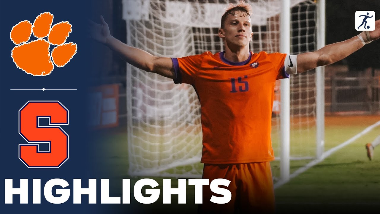 Clemson vs Syracuse | NCAA College Soccer | Highlights - October 25, 2024