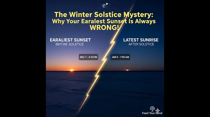 The Winter Solstice Mystery: Why Your Earliest Sunset Is Always WRONG!