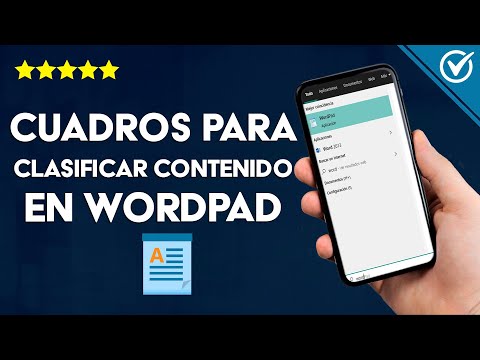 ¿Cómo Crear Cuadros para Clasificar tu Contenido en WordPad de Forma Eficaz?