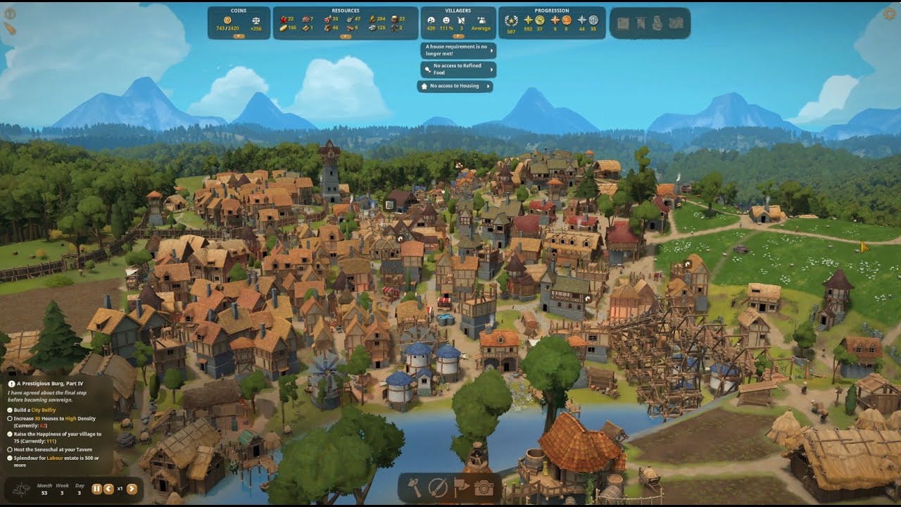 Foundation play-through for the Prestigious Burg Aspiration