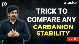 Details Carbanion stability order Trick | Organic Chemistry | IIT JEE & NEET | Vineet Khatri Sir | ATP STAR Update