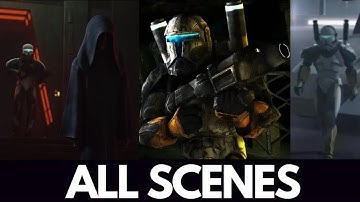 Scorch all scenes (Clone Wars, Bad Batch season 2&3)