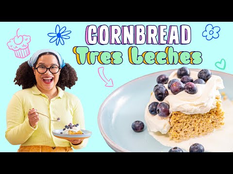 Latin American Classic With a Twist | Cornbread Tres Leches | Pastries with Paola