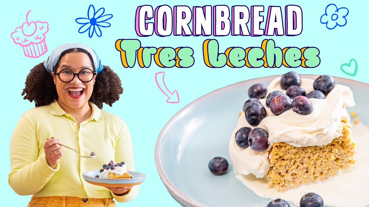 Latin American Classic With a Twist | Cornbread Tres Leches | Pastries with Paola