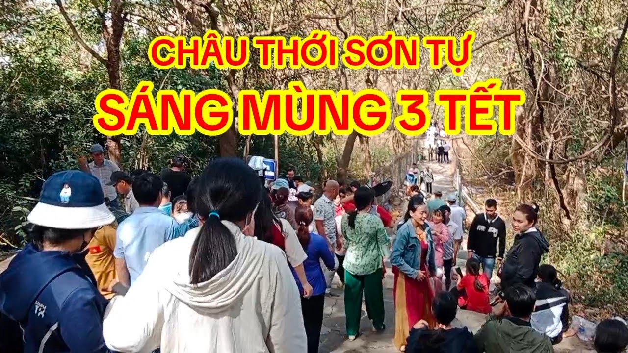 Toàn Cảnh Núi Châu Thới | Sáng Mùng 3 Tết | Lý Vlog NMT 