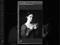 Black and White Portrait Effect | The Great Photoshop Channel #shorts #short #viralvideo #viralshort