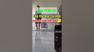 Ngày 70 liên tục tập thể dục tại nhà rồi tham gia cùng mình nhé #workout #shorts #lemoncoder