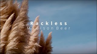 Reckless - Madison Beer (Lirik dan Terjemahan)